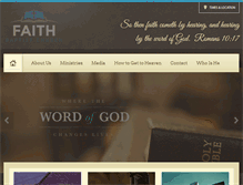 Tablet Screenshot of copleybaptist.com